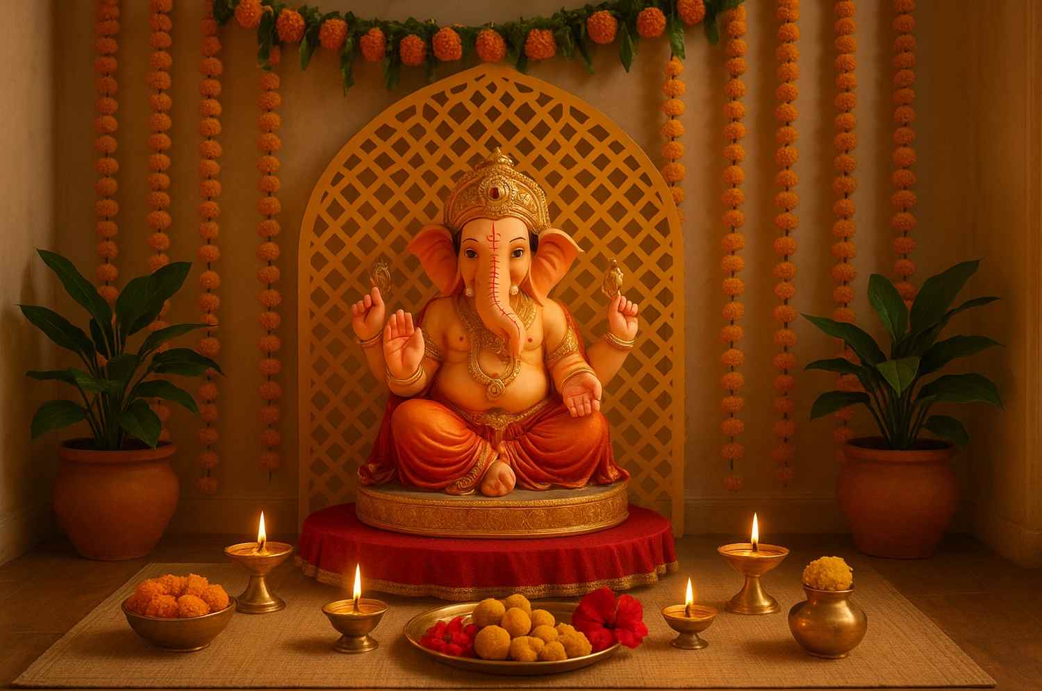 ganesh chaturthi decoration ideas